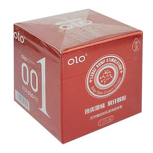 OLO Dotted Bump Stimulation Bulge Spike Orgasm Condom - 10Pcs